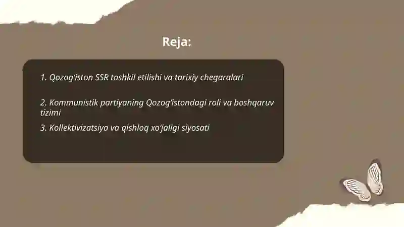 Qozogʻiston SSR tarixi 2
