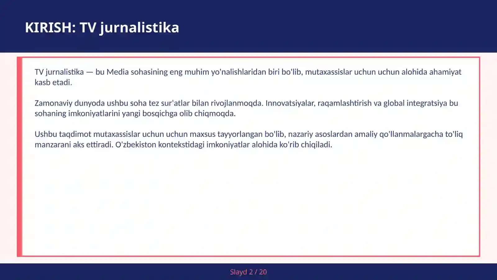 TV JURNALISTIKA 2
