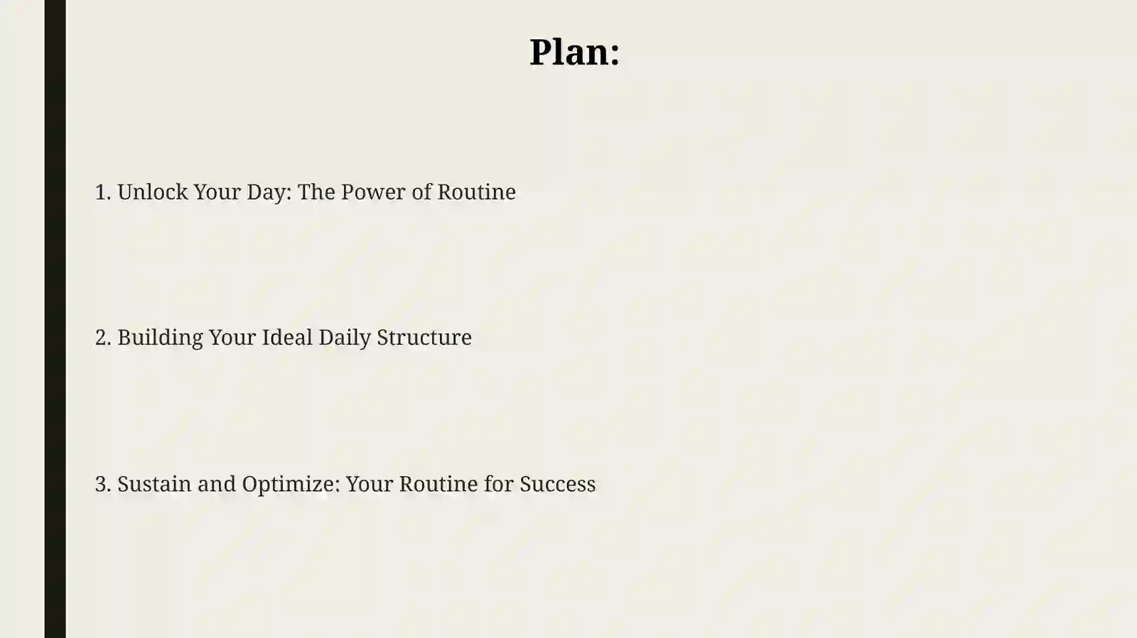 Organizing My Daily Routine Effectively 2