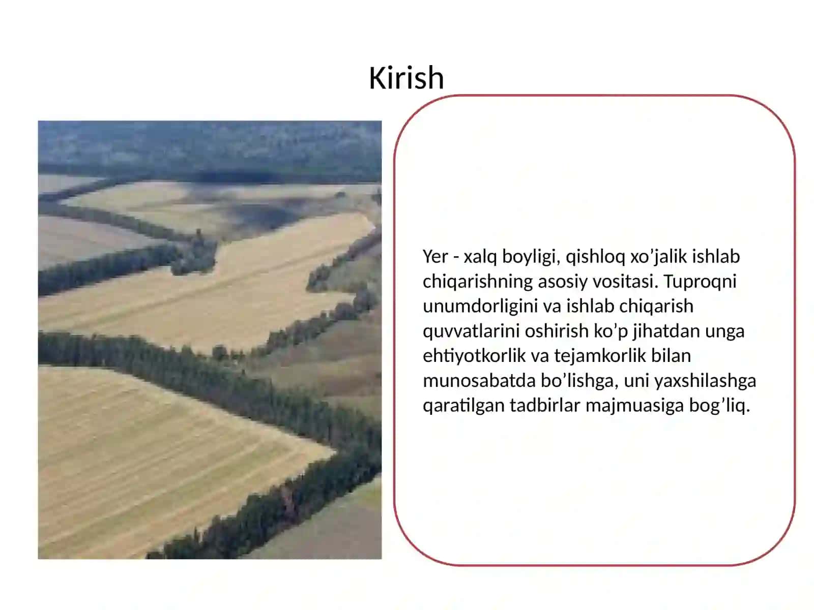 KIRISh. FANNING RIVOJLANISH TARIXI 2