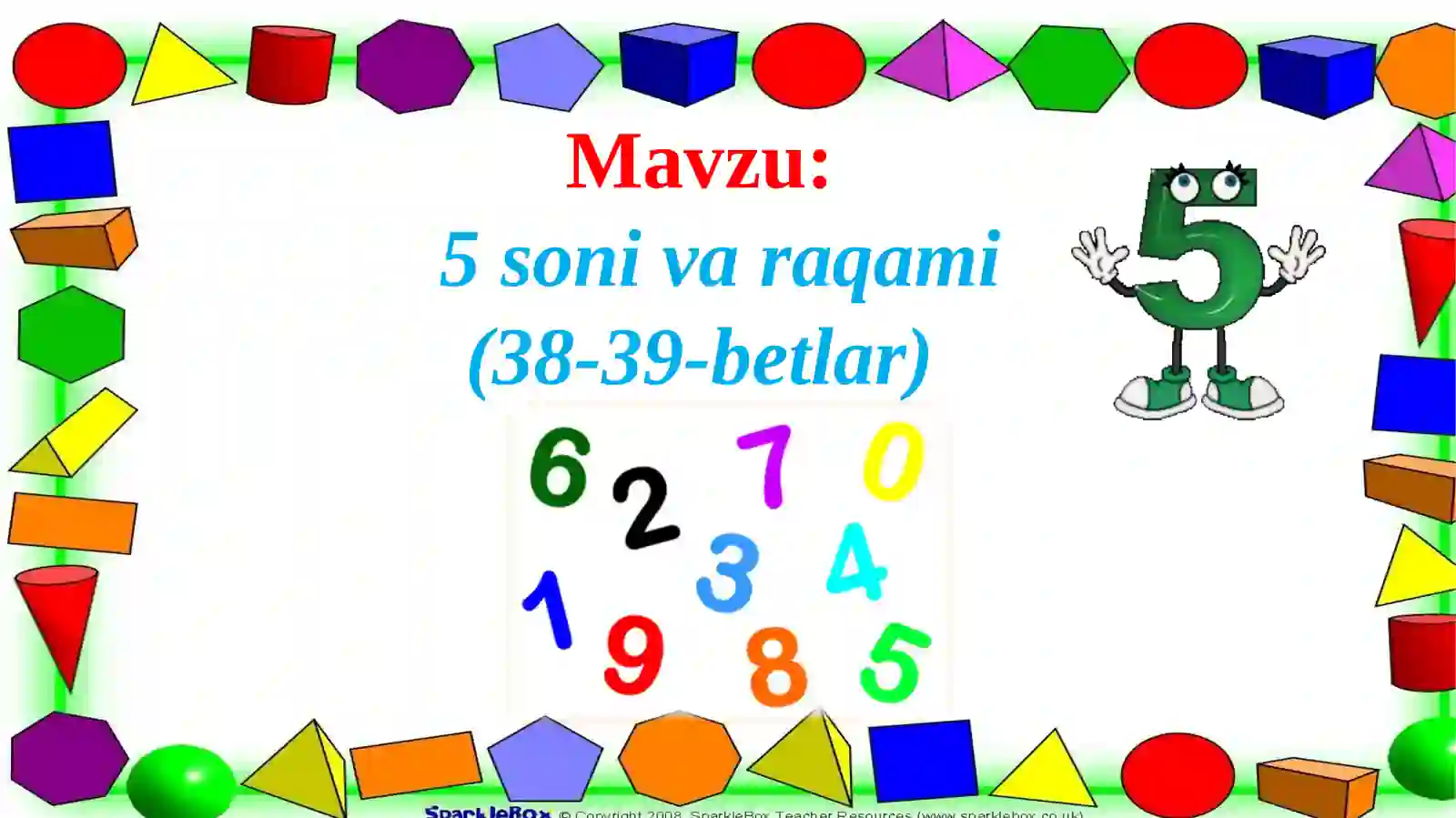 5 soni va raqami 2