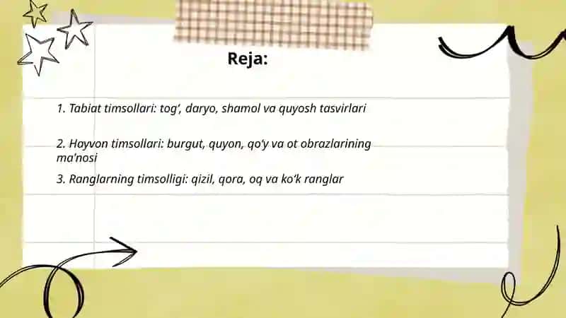 Xalq qoʻshiqlarida timsollar talqini 2
