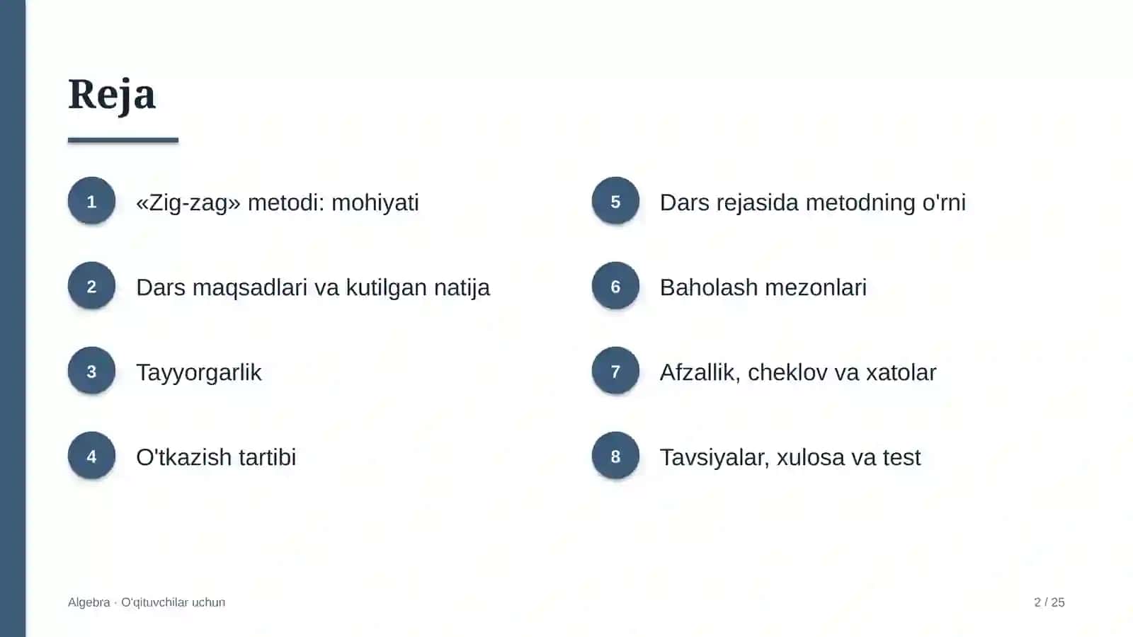 algebra darslarida zig zag metodidan foydalanish 8704 2