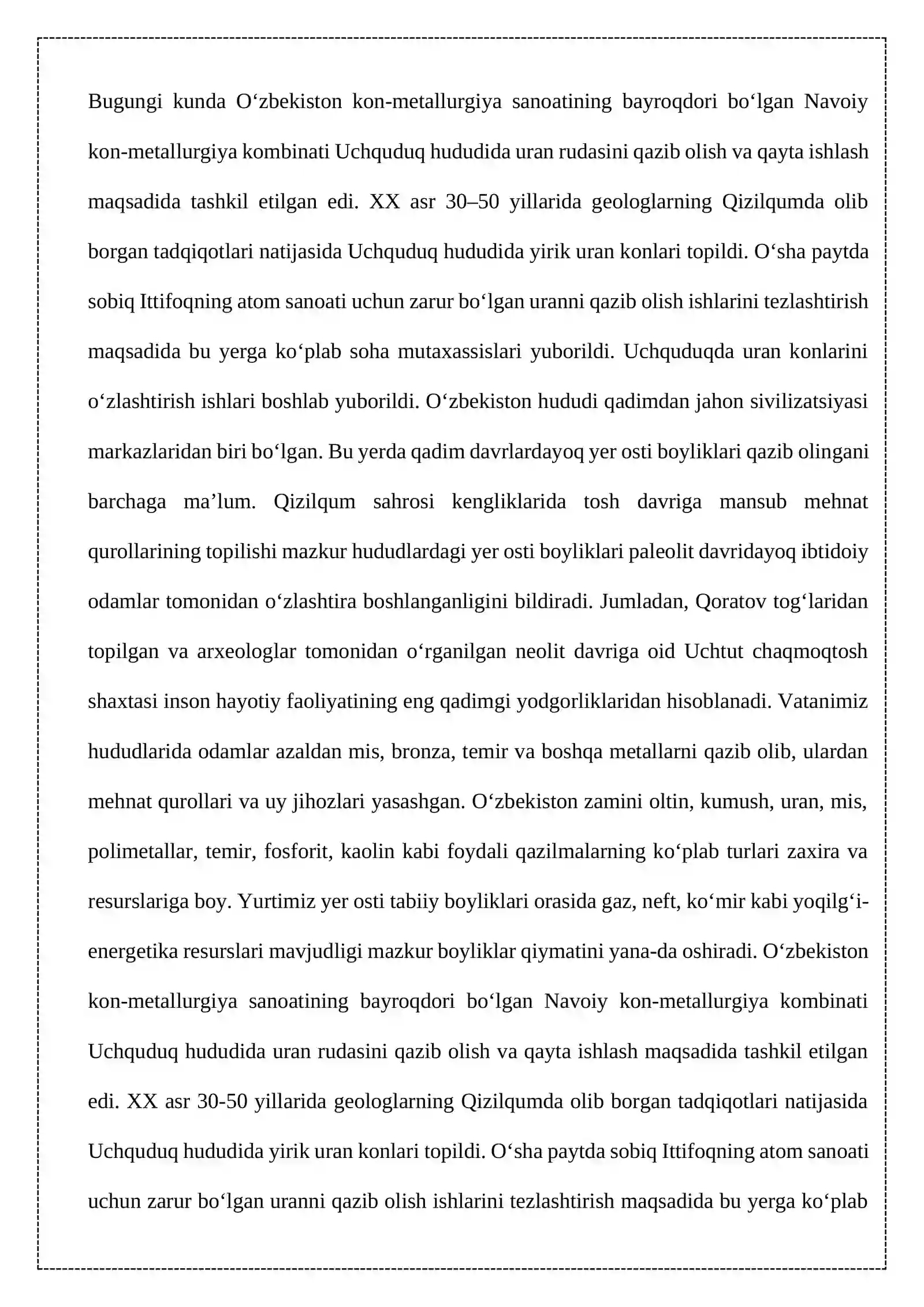 Eng yirik oltin qazib oluvchi  konchilik korxonasi 2