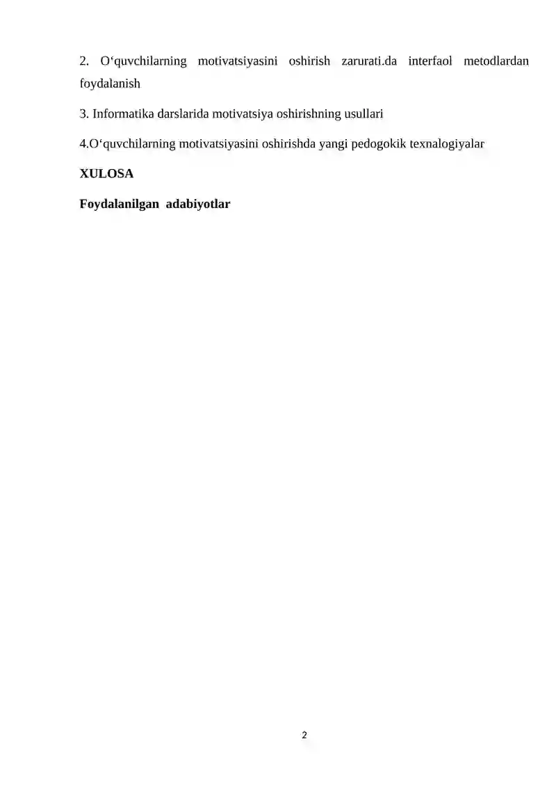 Informatika fanining zamonaviy jamiyatdagi o‘rni 2