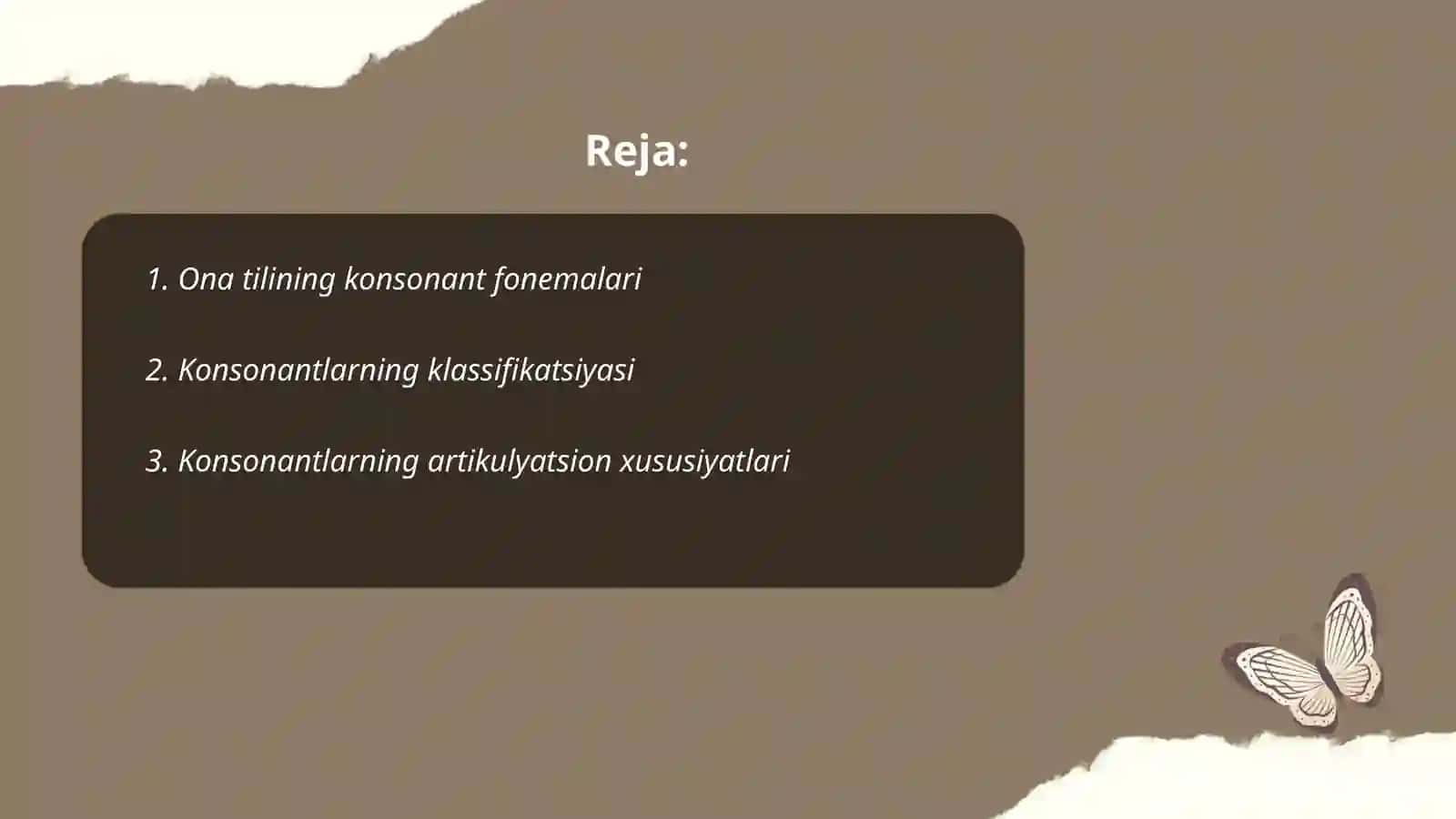 Ona tilining konsonantizimi 2