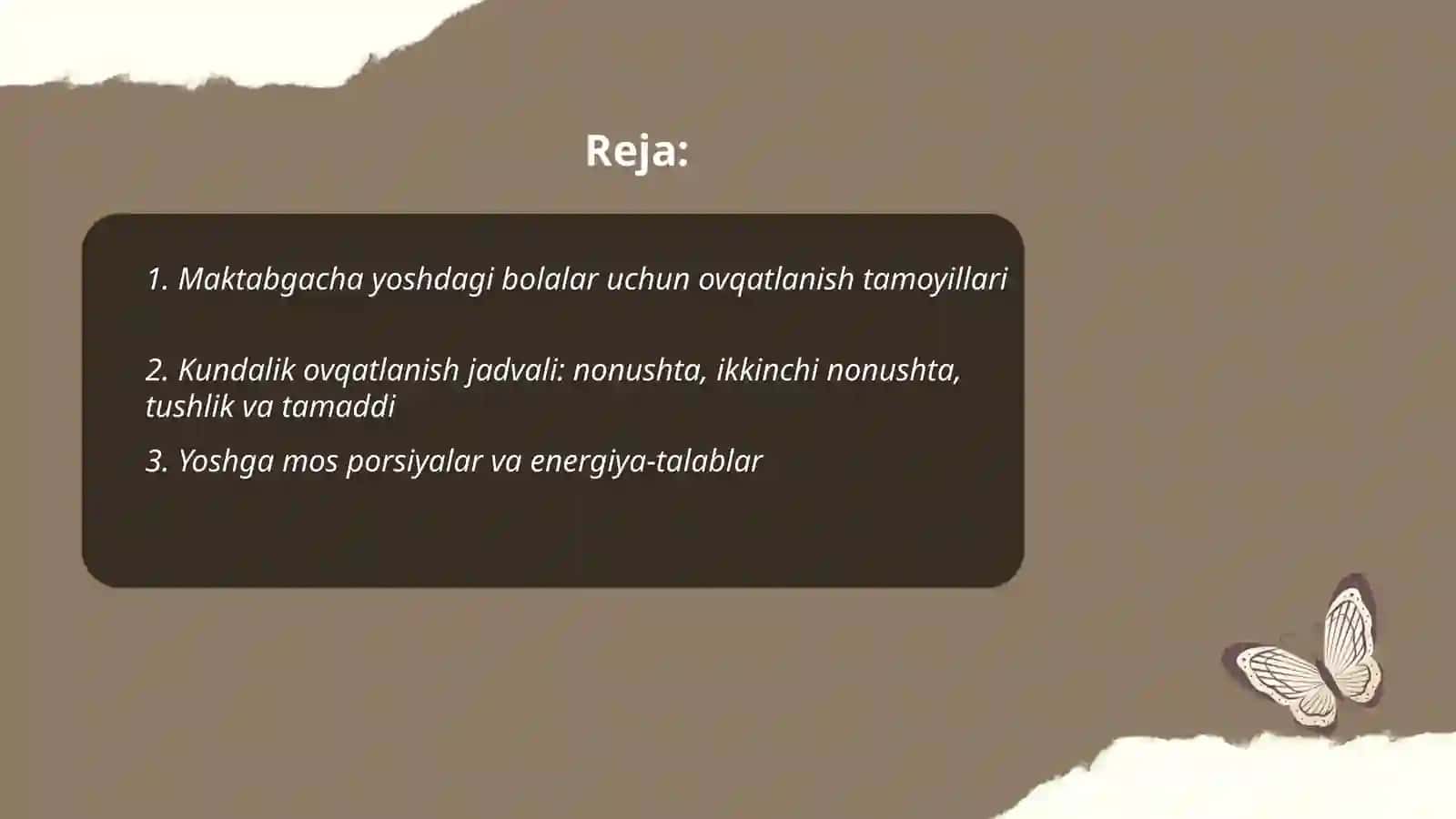 Maktabgacha ta'lim tashkilotlarida bolalarni to'g'ri ovqatlantirish tartibi 2