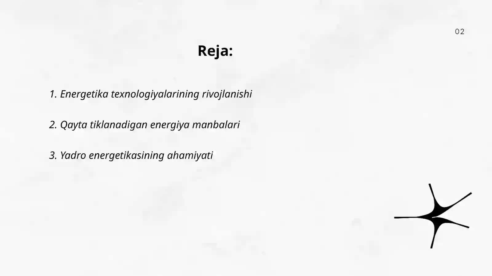Energetika texnologiyalarining rivojlanishi 2