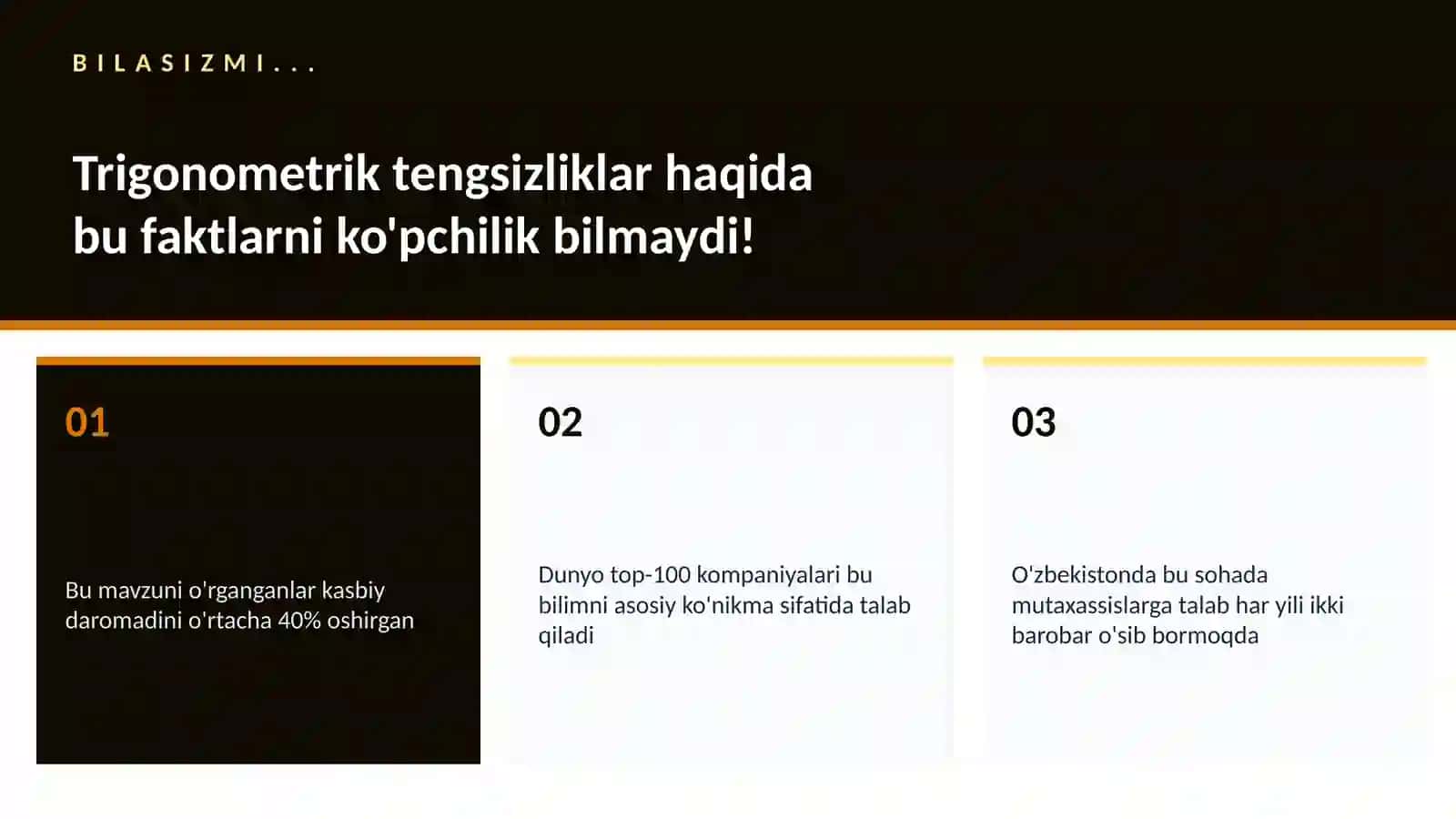 Trigonometrik tengsizliklar 2