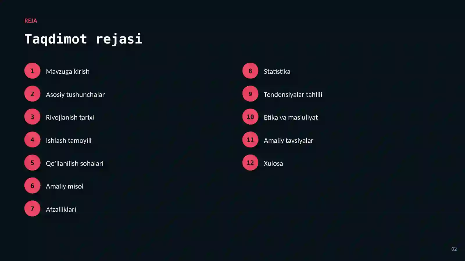 Generativ Sun'iy Intellekt 2
