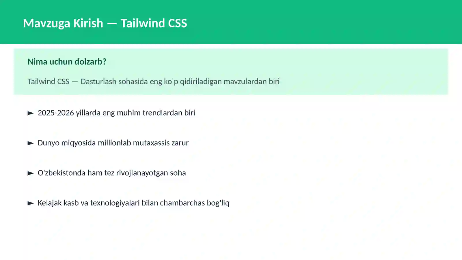 Tailwind CSS 2