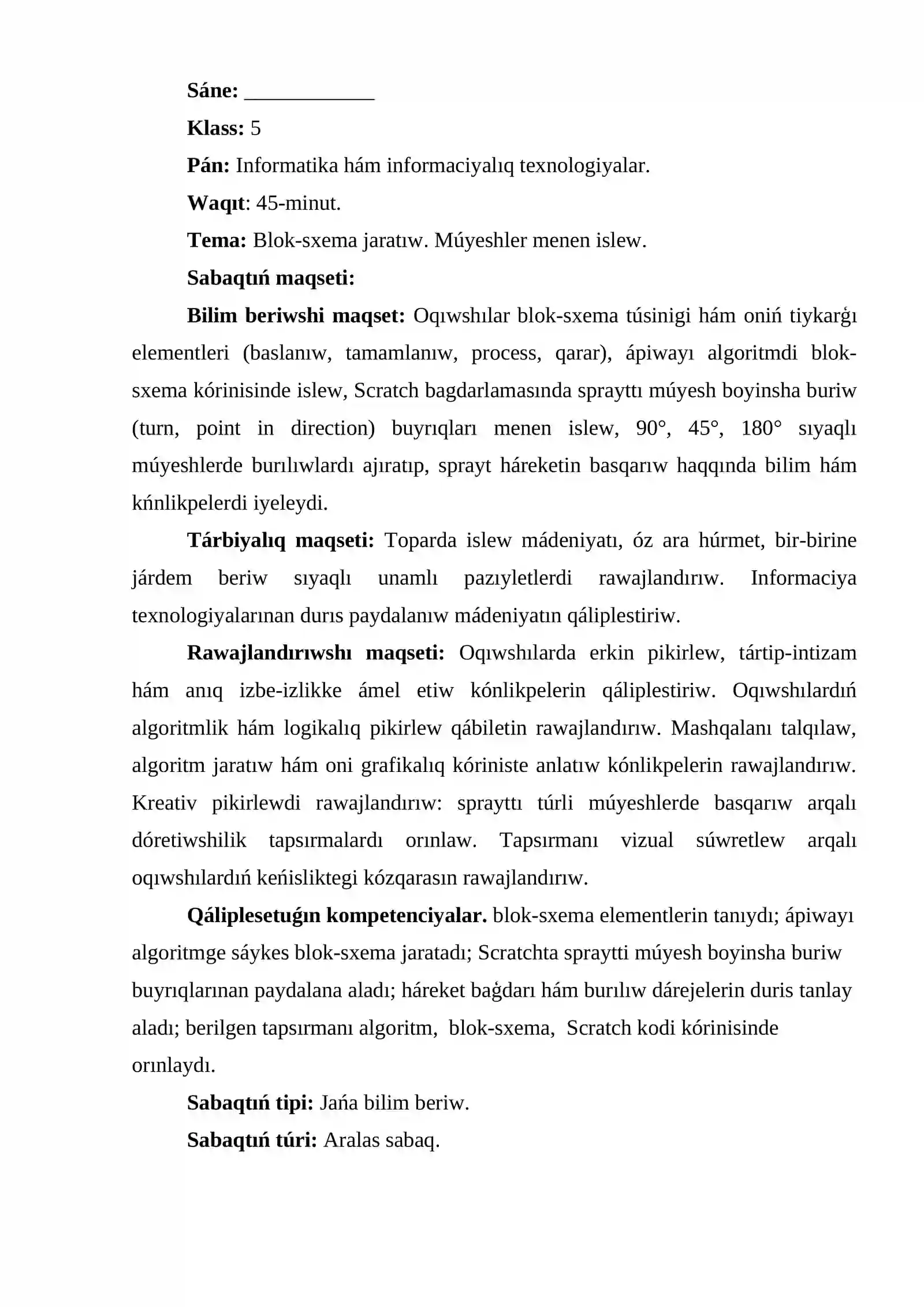 Blok-sxema yaratish 2