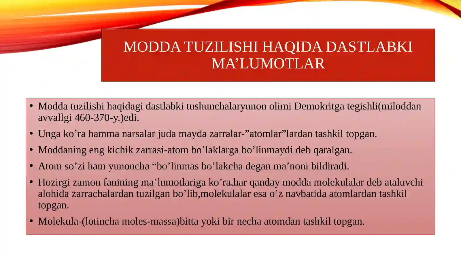 “Moddatuzilishi” 2