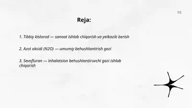 Tibbiy kislorod 2