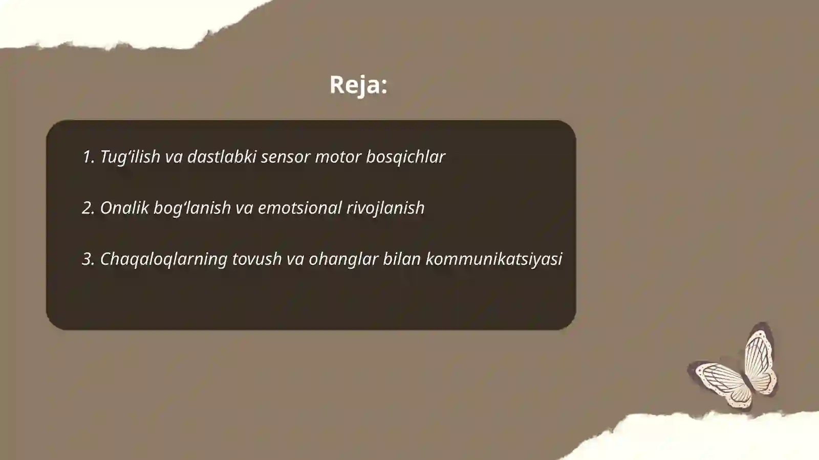 Chaqaloqlik davrining psixologik xususiyatlari 2