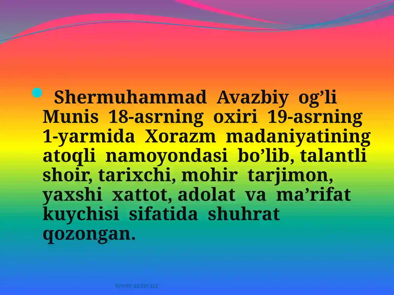 Shermuhammad Munis 2