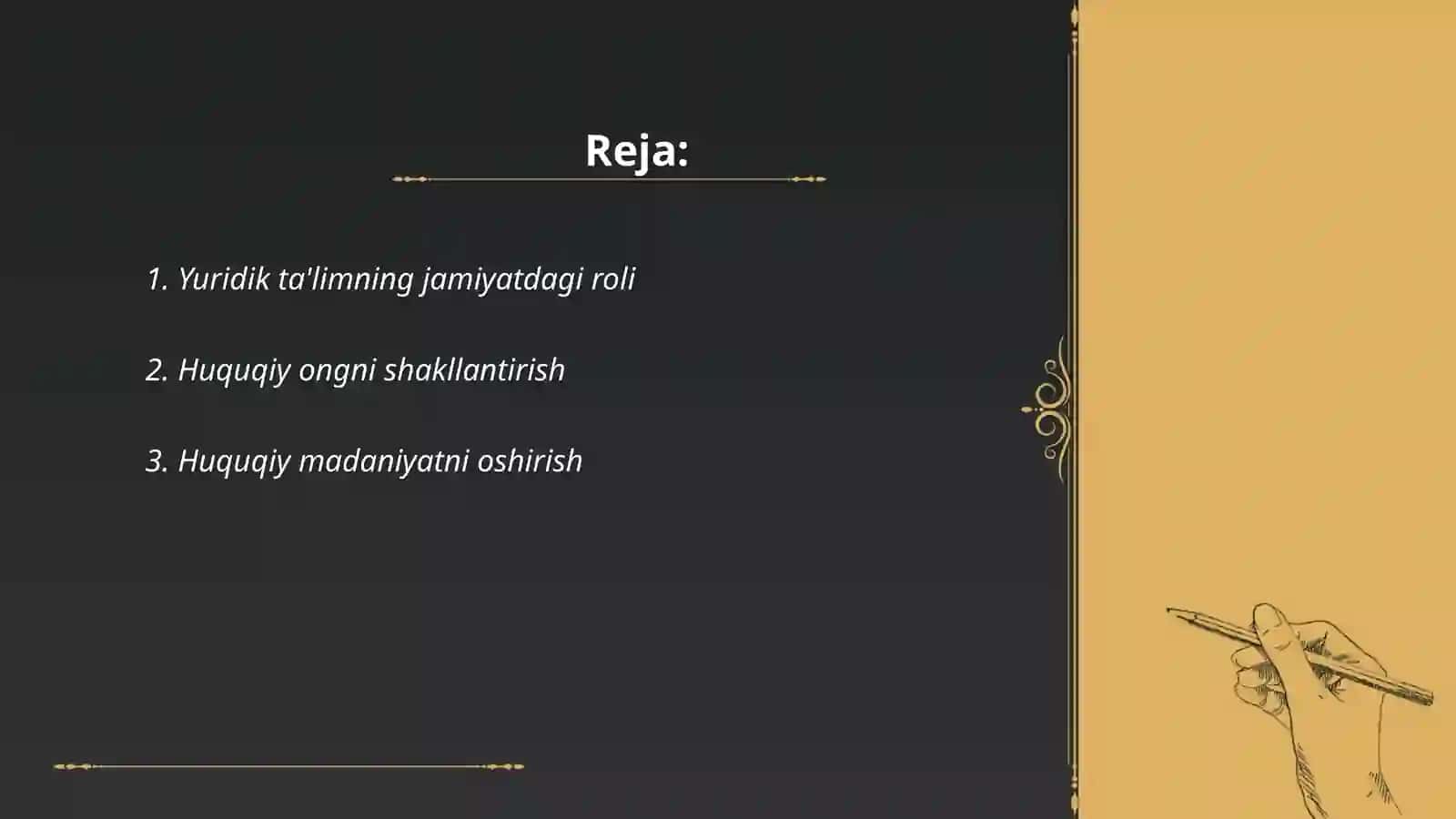 Yuridik ta'limning ijtimoiy ahamiyati va o'ziga hos xususiyatlari 2