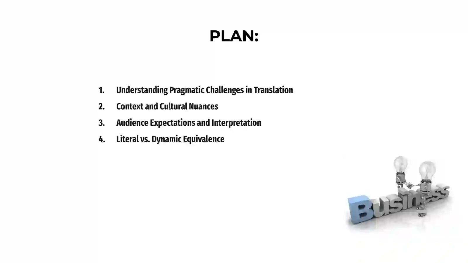 Pragmatic problems of translation 2