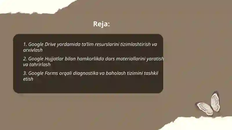 Google Disk va Hujjatlar 2