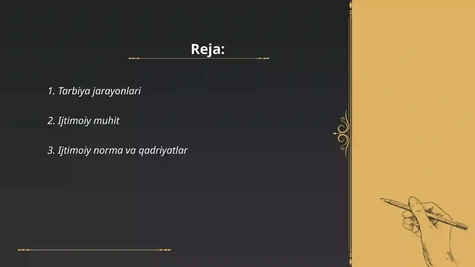 Ijtimoiy pedagoga fanining kategoriyalari 2