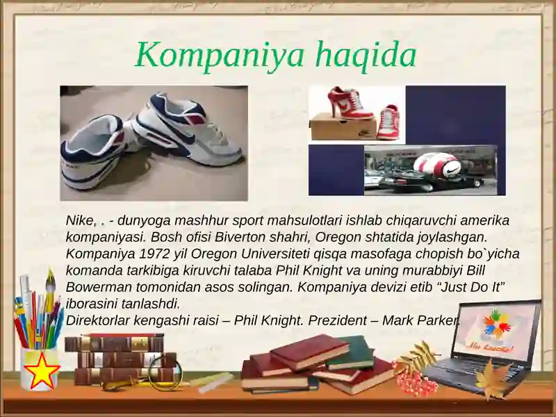 Nike kompaniyasi 2