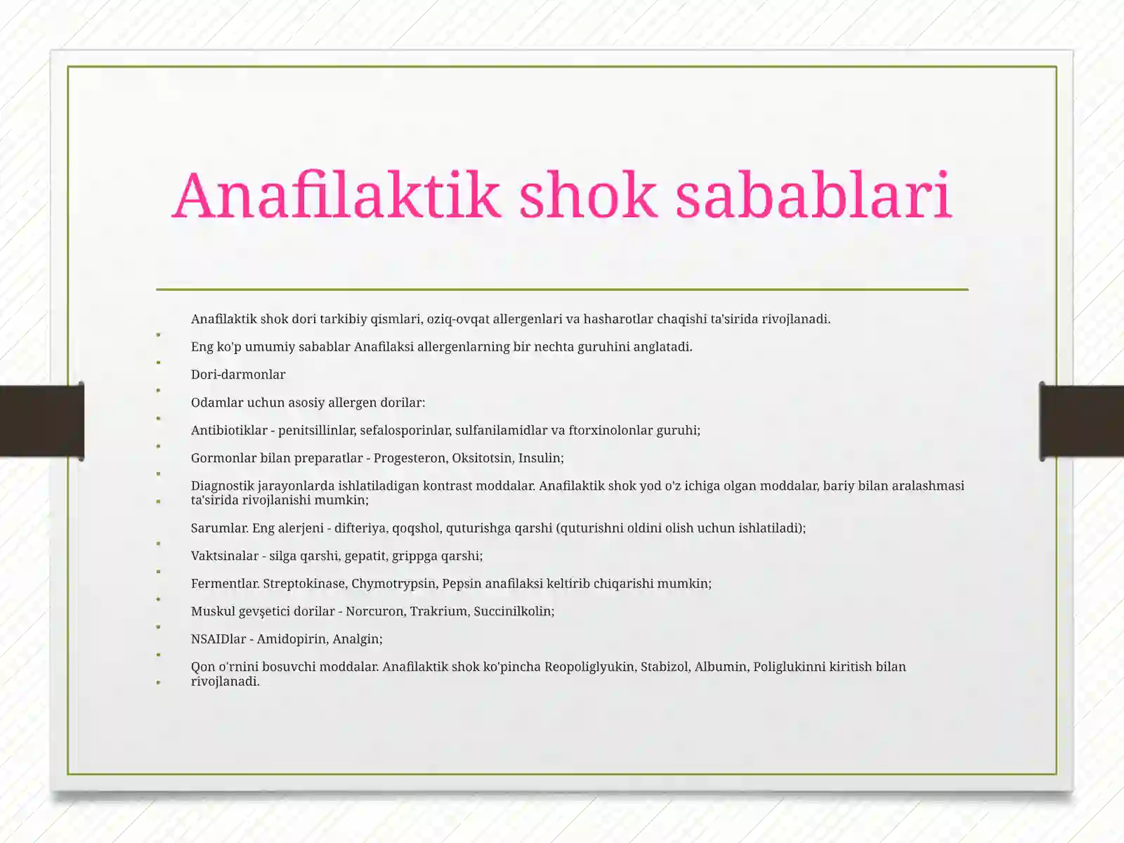Kattalarda anafilaktik shok 2