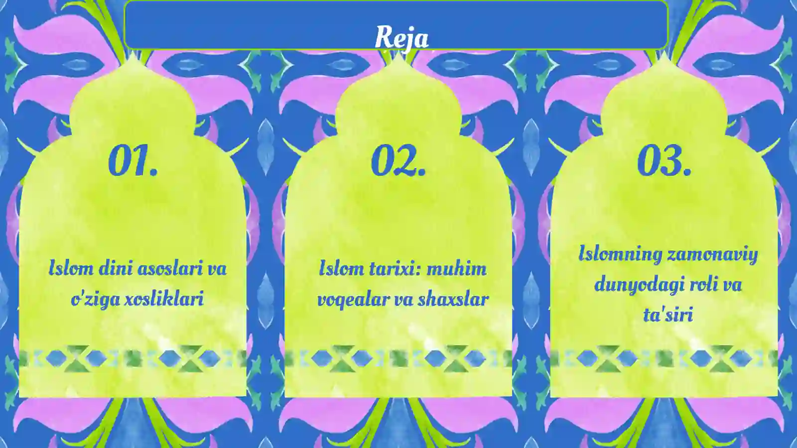 Islom Dini va Tarixi 2