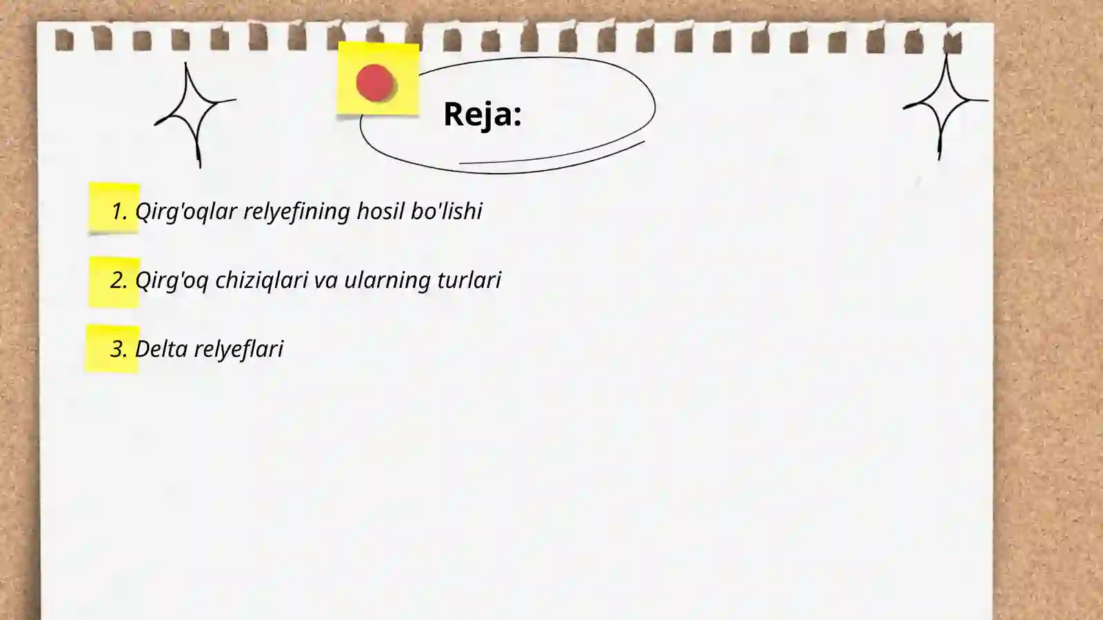 Qirg'oqlar relyefi 2