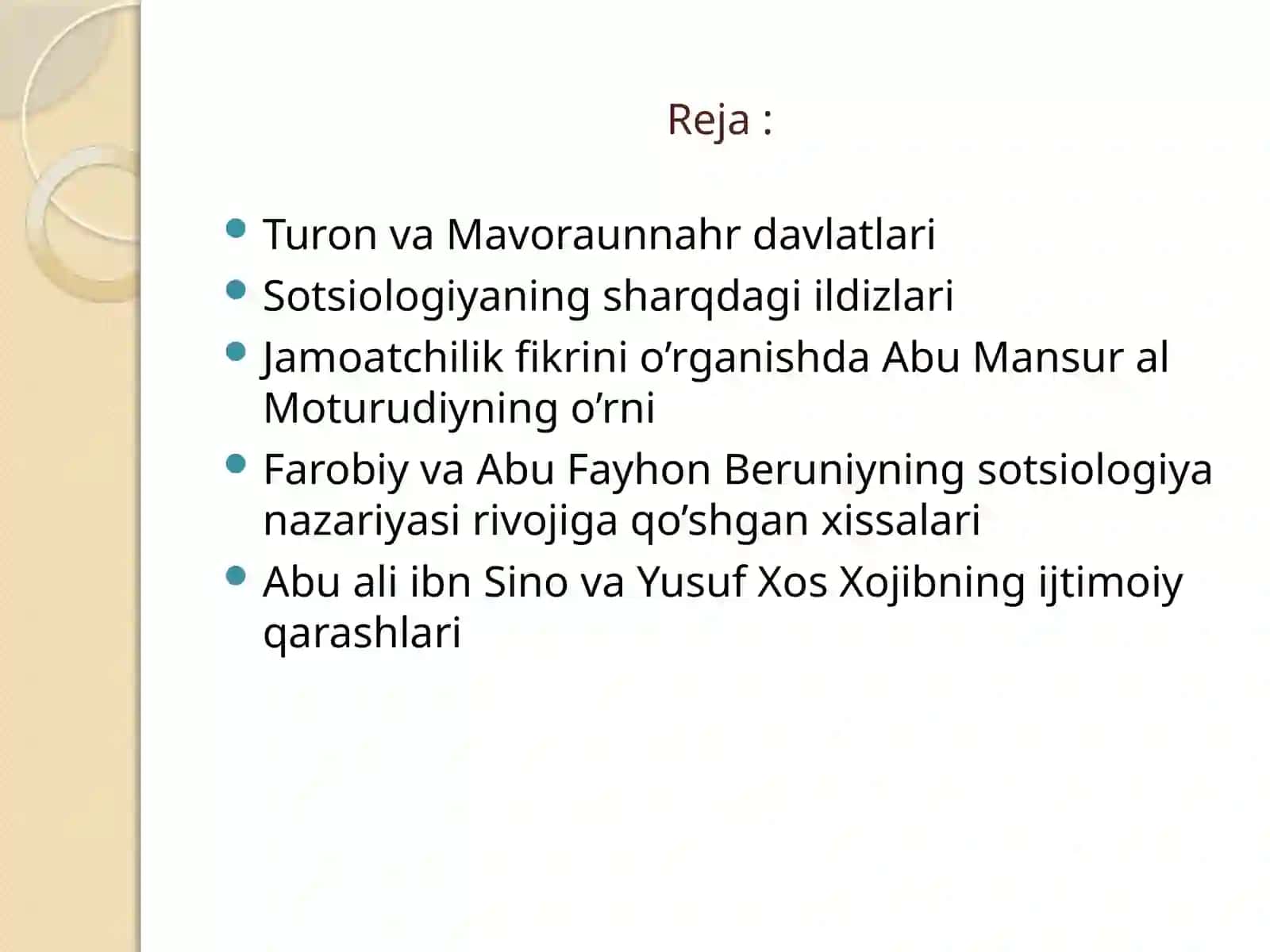Qadim Turon va Movaraunnahrdagi ijtimoiy sotsiologik qarashlar 2