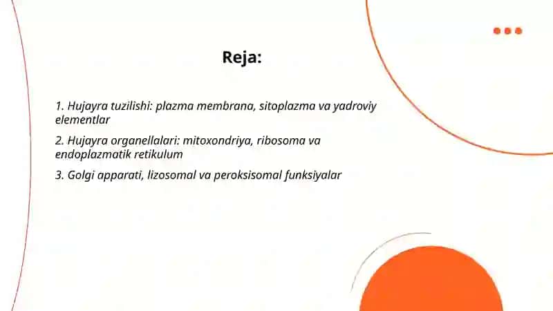 Odam organizmidagi hujayra va tŏqimalarning tuzilishi 2