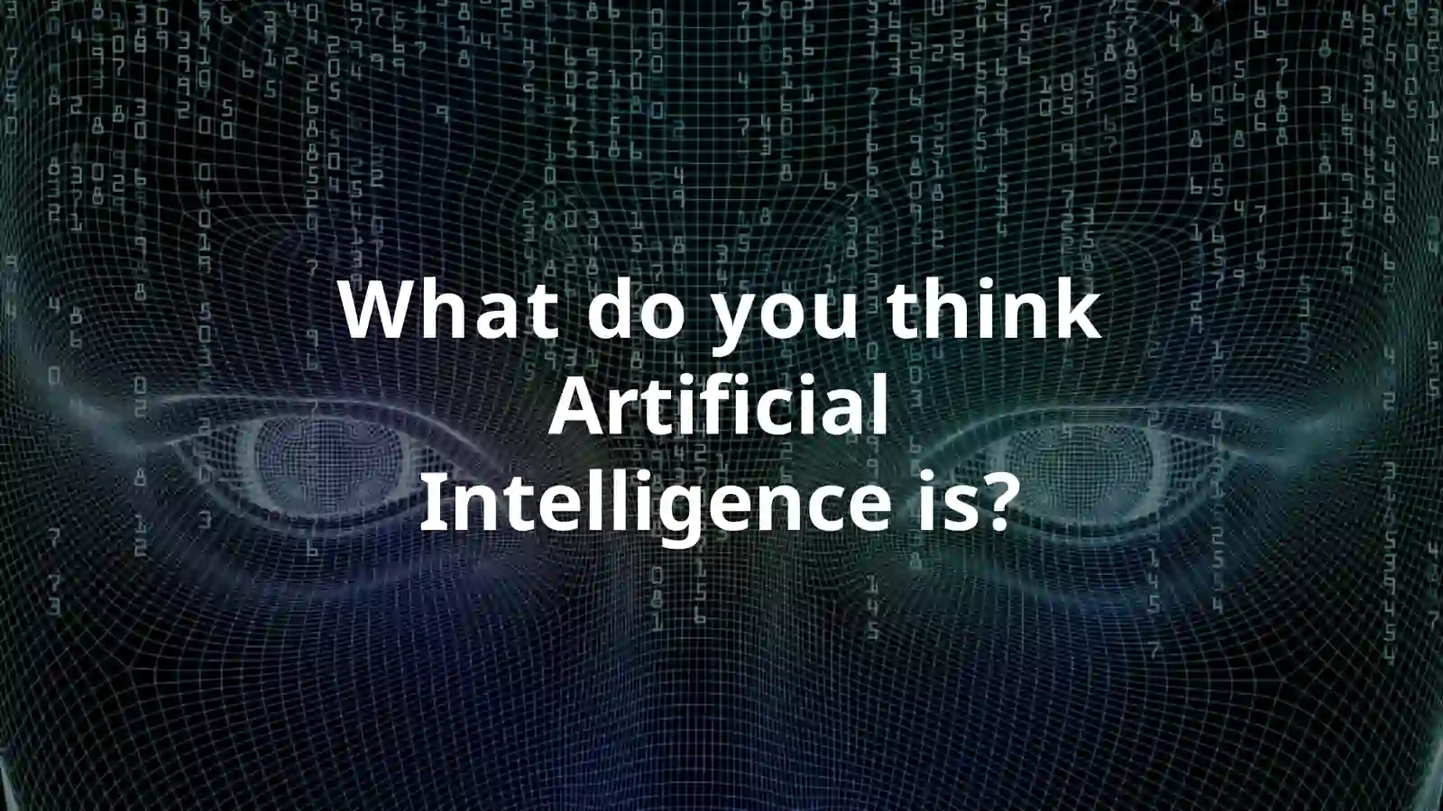 Artificial Intelligence (AI) 2