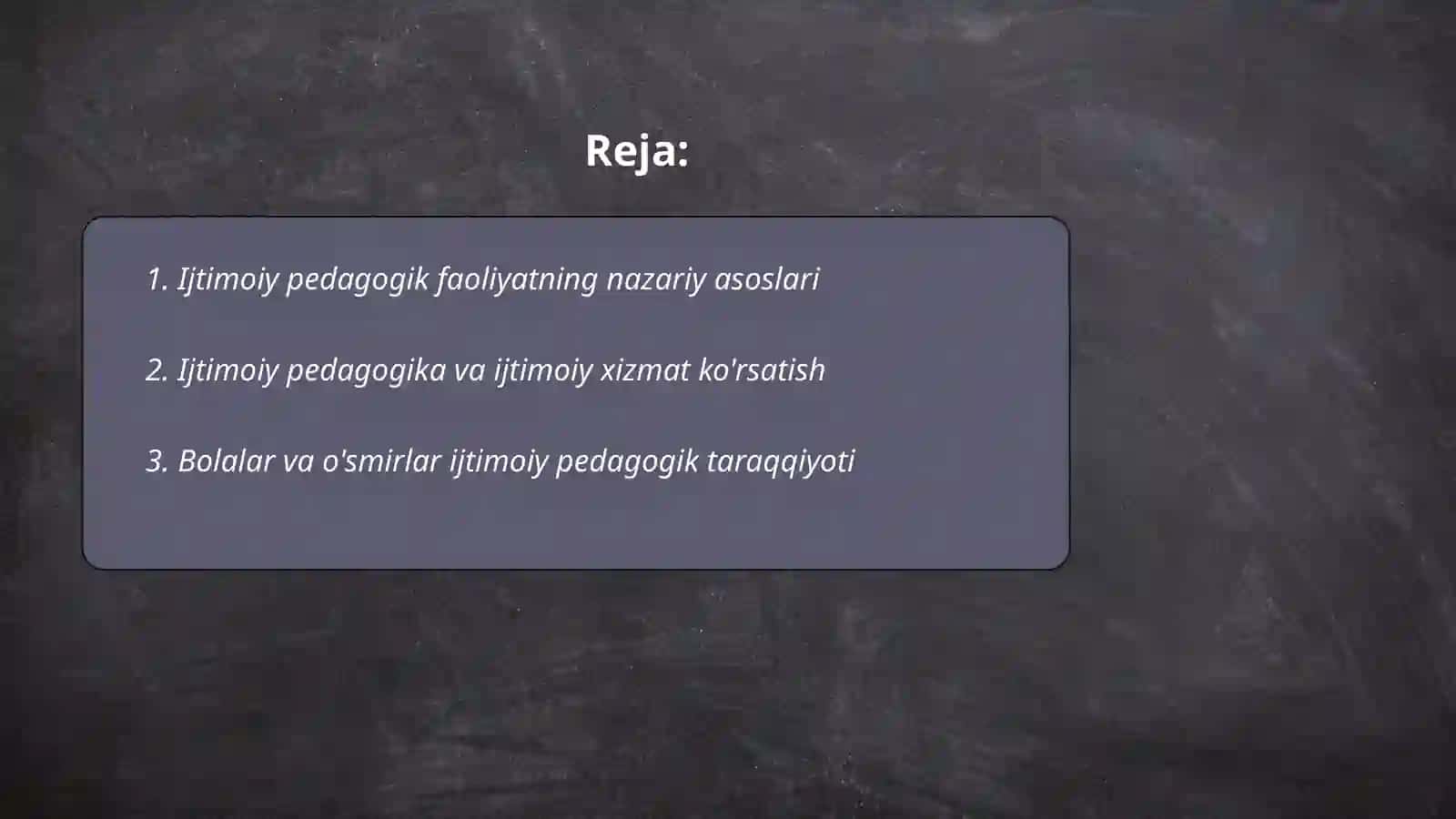 Ijtimoiy pedagogik faoliyatning asosiy yònalishlari 2