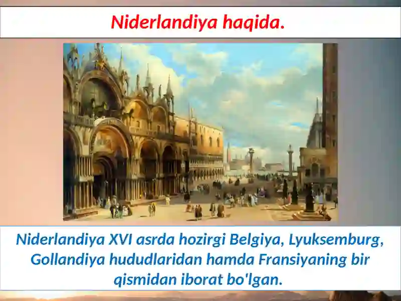 Niderlandiya Tarixi 2