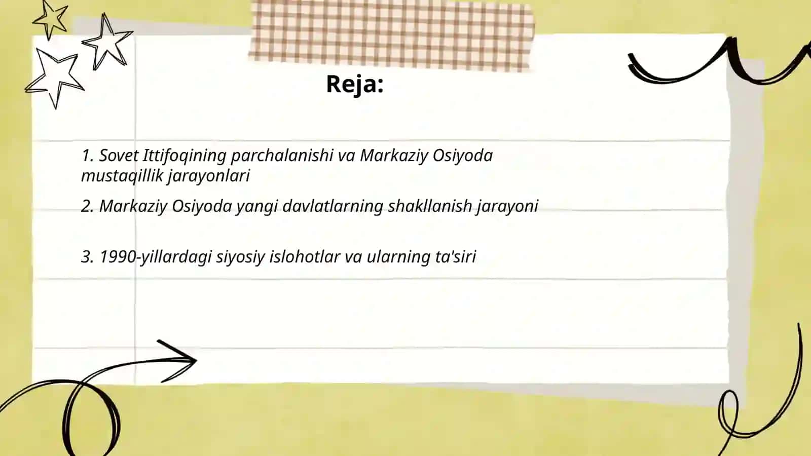 XX asr oxiri XXI asr boshlarida Markaziy Osiyo tarixi tarixshunosligi oʻzgarishlari 2