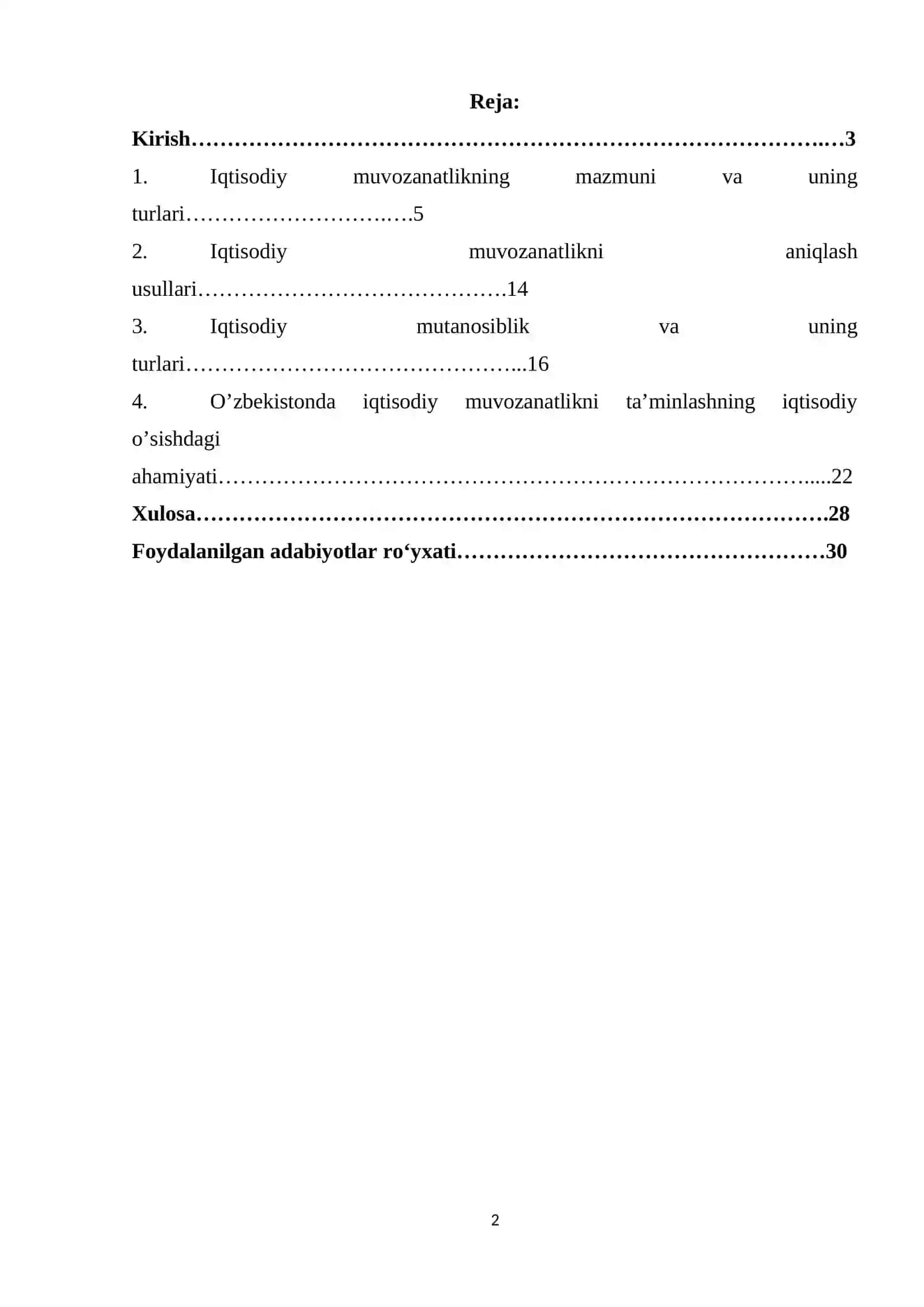 Kurs ishi (Loyihasi)ni bajarish uchun 2
