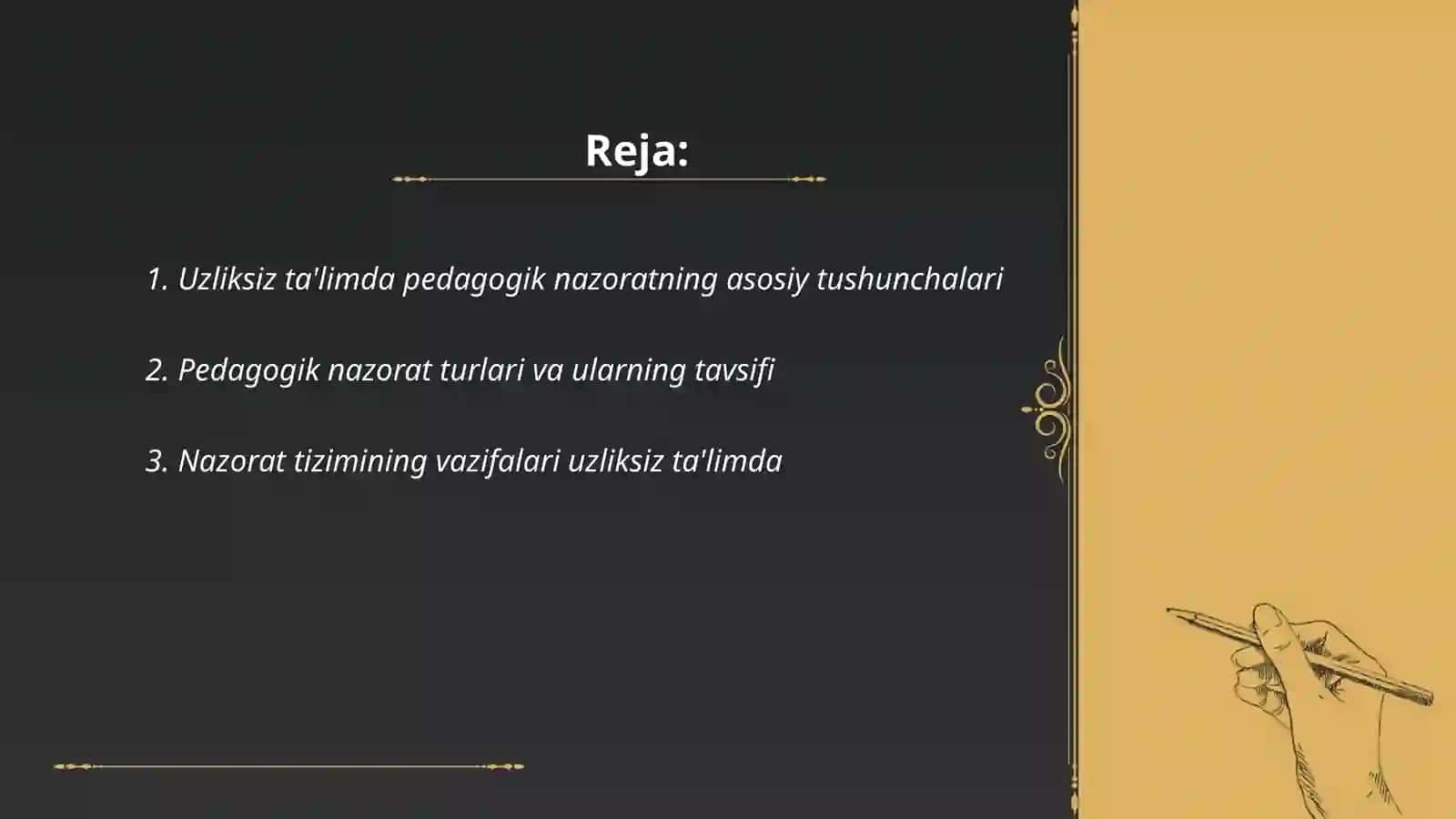 Uzliksiz ta'limda pedagogik nazoratni tashkil qilishning ilmiy asoslari 2