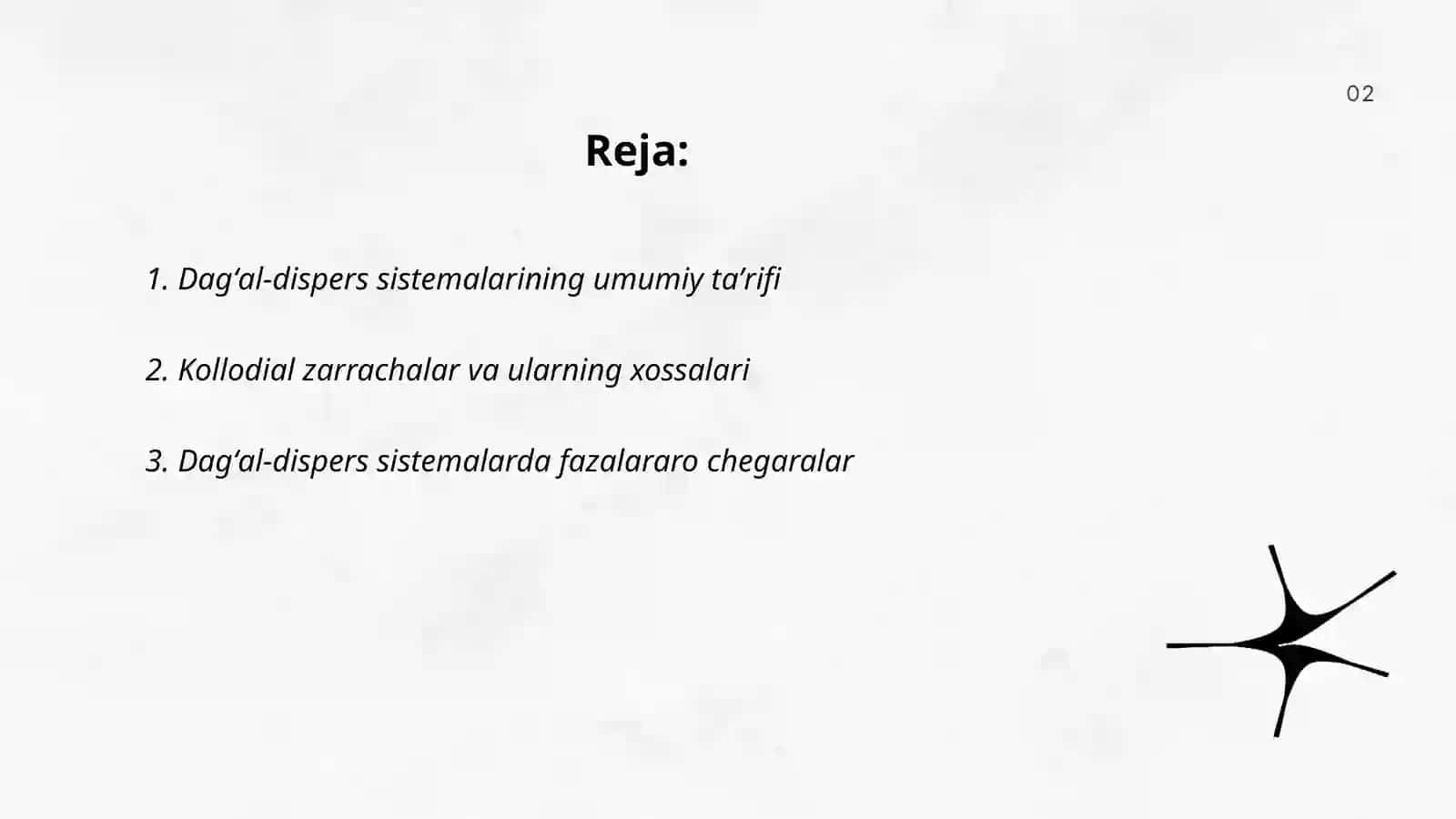 Dag‘al-dispers sistemalarning xossalari va ularni tibbiyot va farmakalogiyada ishlatilishi 2