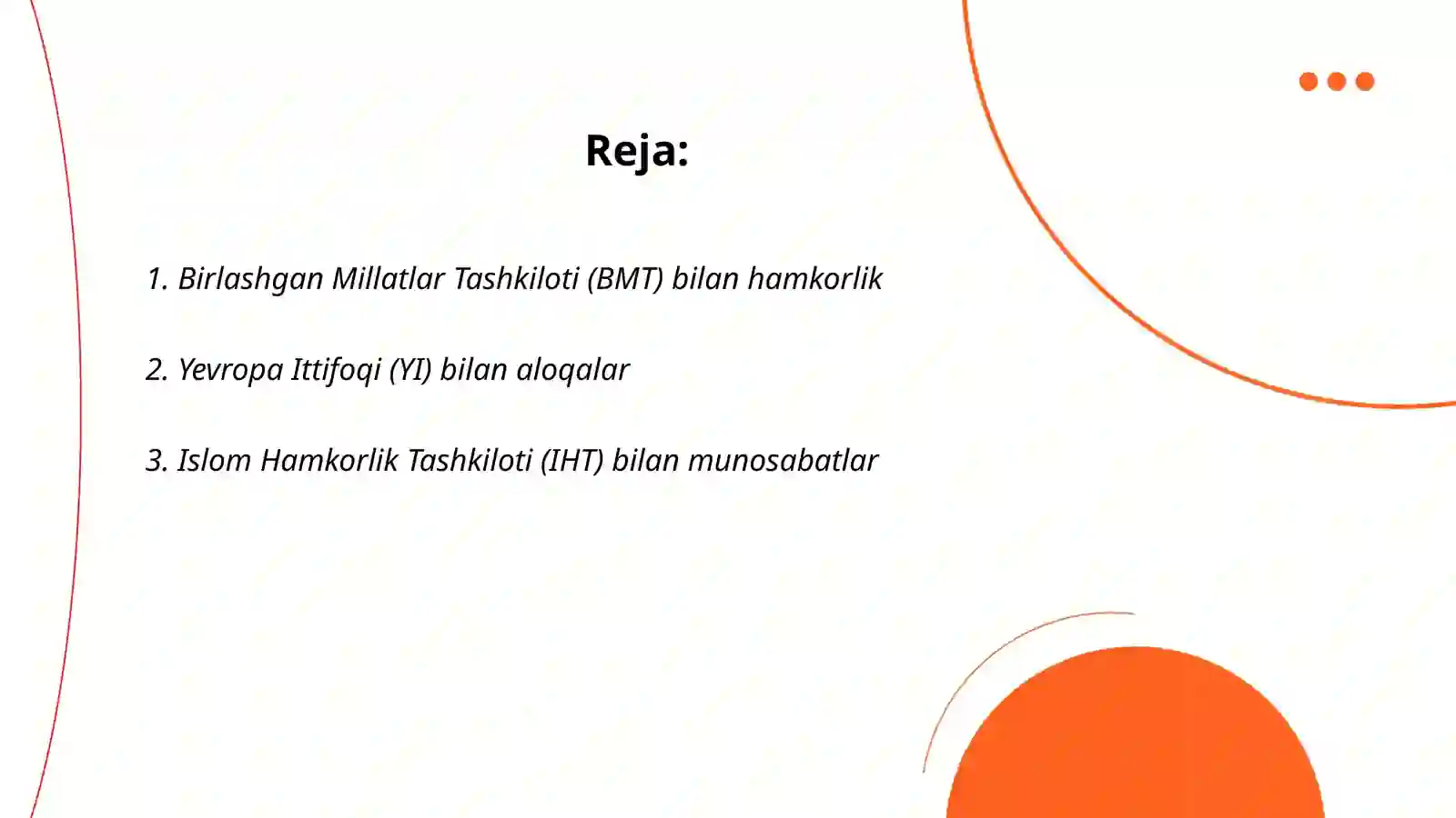 Birlashgan Millatlar Tashkiloti (BMT) 2