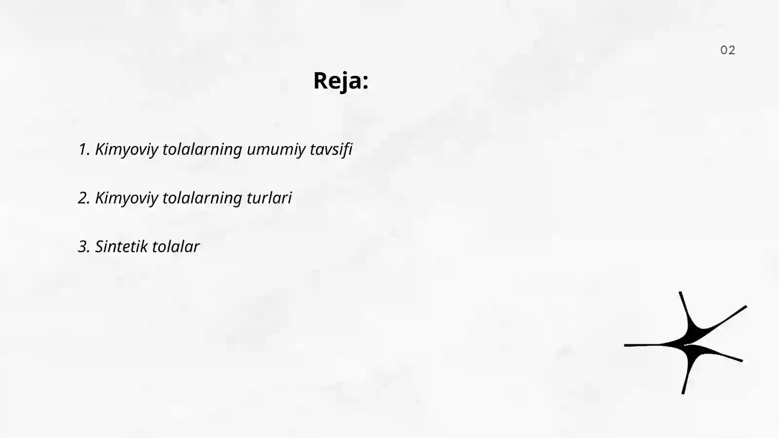Kimyoviy tolali gazlamalar va ularning xususiyatlari 2