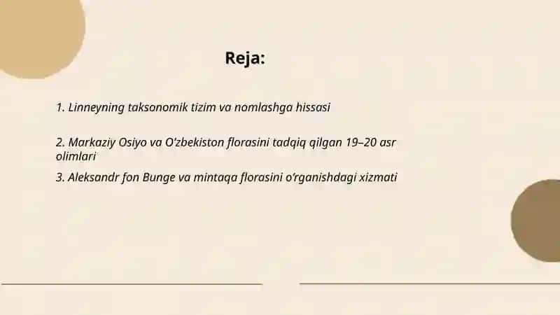 Flora va taksonomiya rivojlanishida olimlarning hissasi 2
