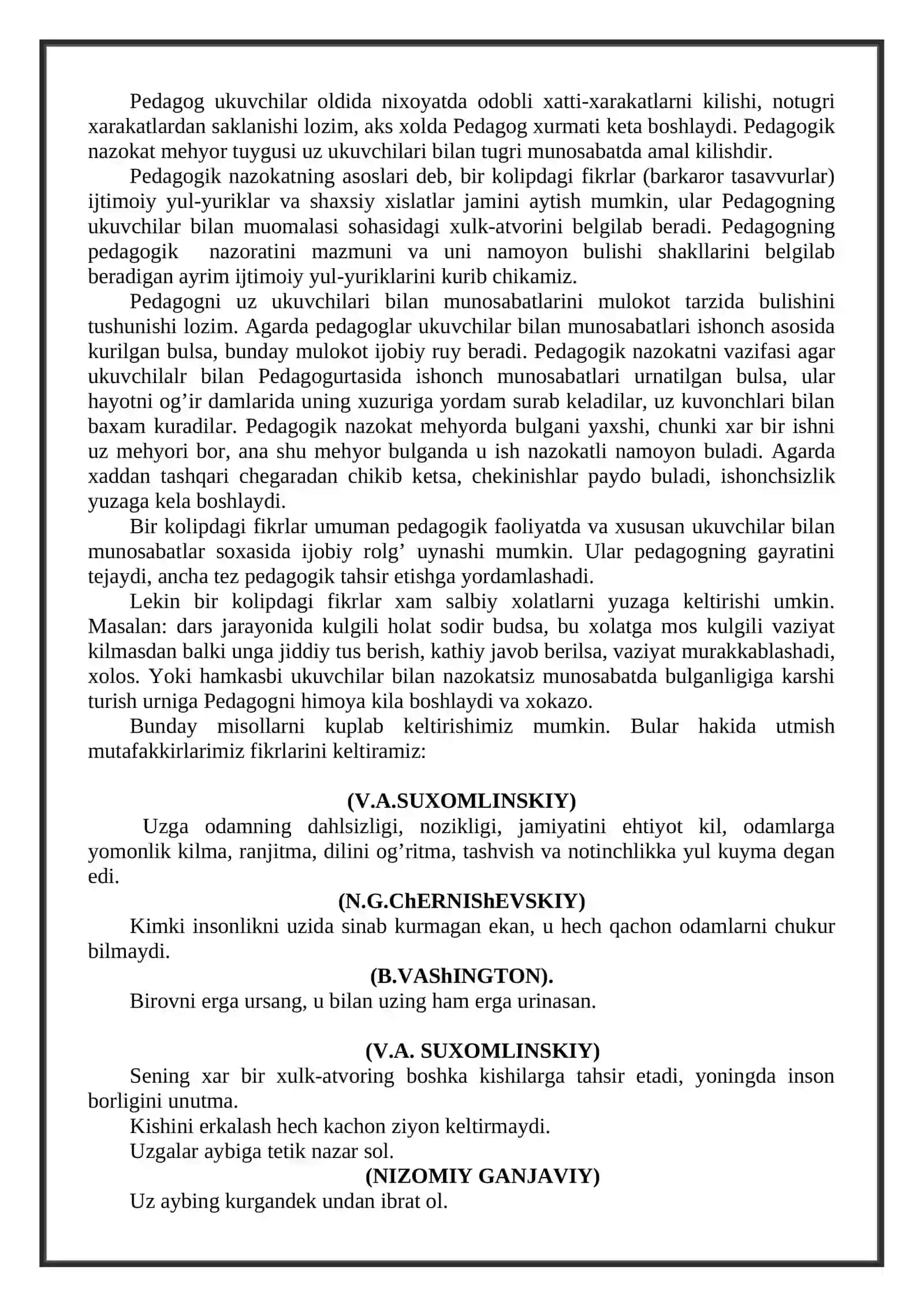 Pedagogik Faoliyat Muomalasi 2