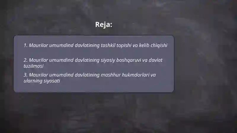 Maurilar umumdind davlati 2
