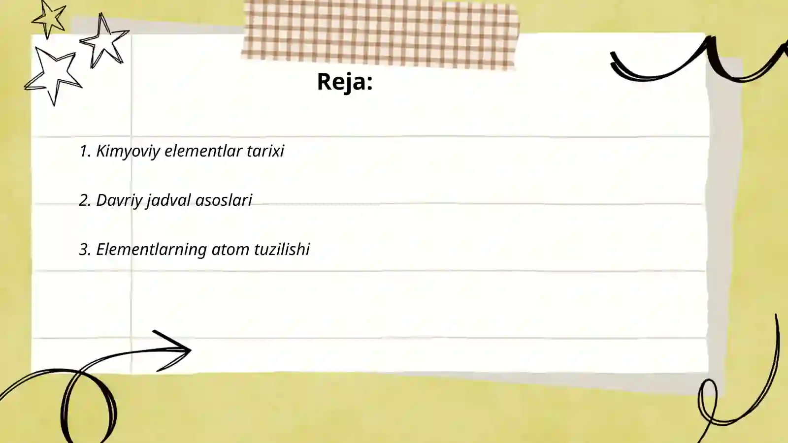 Elementlar davriy sestemasi 2