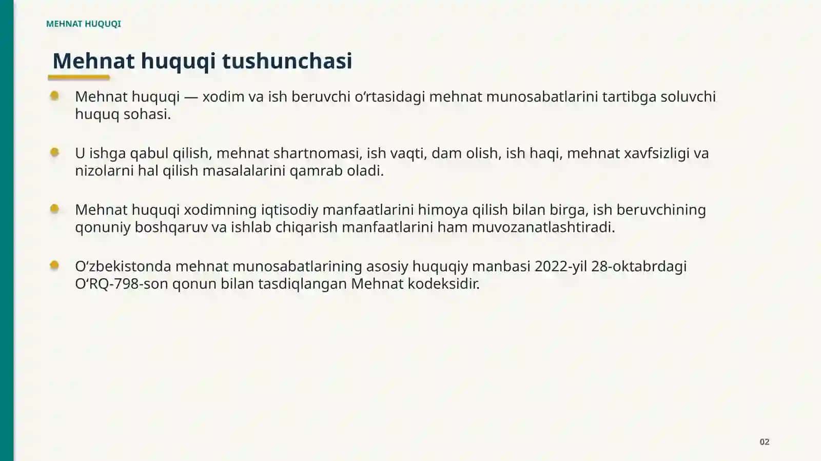 MEHNAT HUQUQI 2