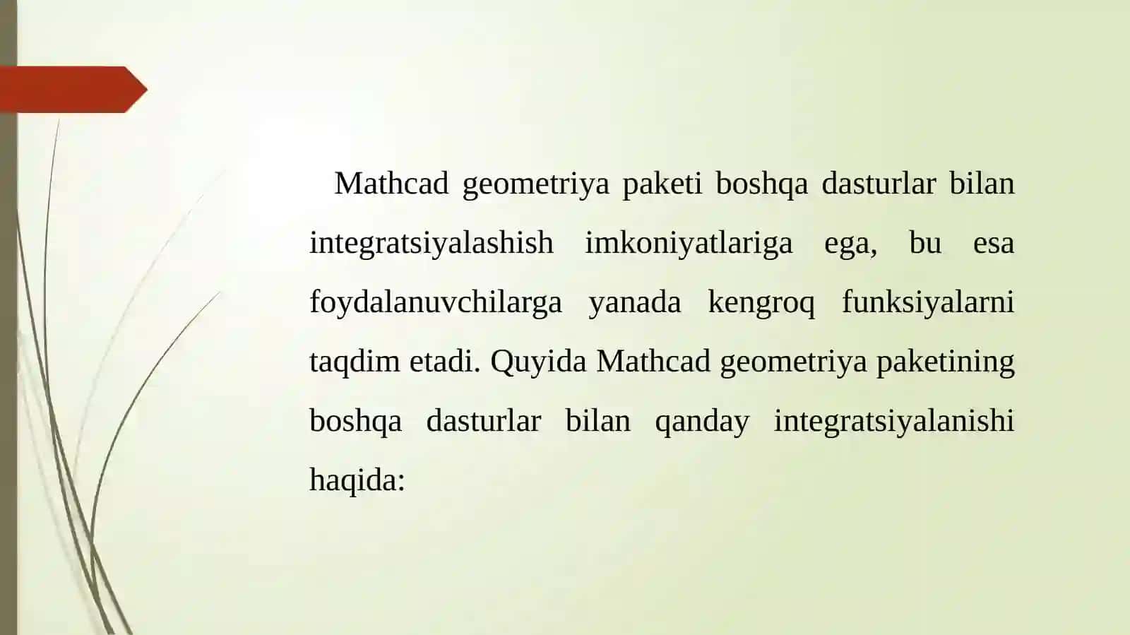 Mathcadgeometriyapaketi 2