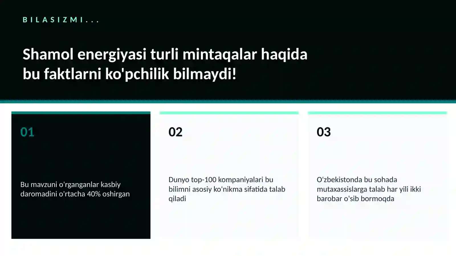 Shamol energiyasi turli mintaqalar 2