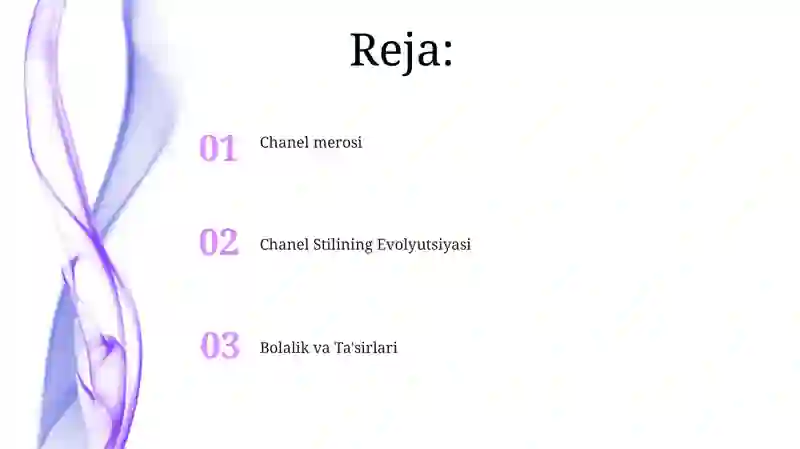 Chanel stilining Evolyutsiyasi 2