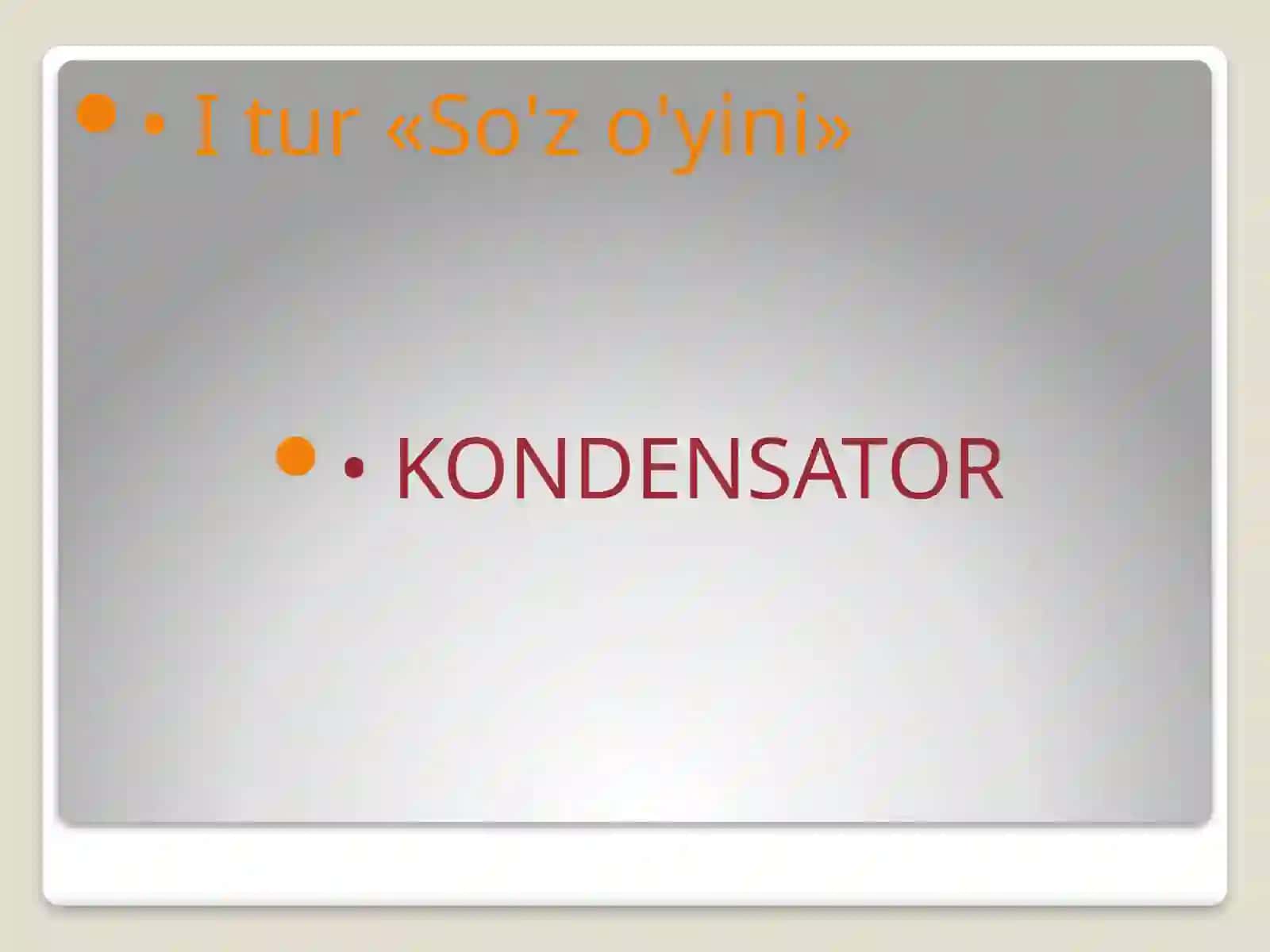 Fizika - Eruditlar tanlovi (9-sinf) 2