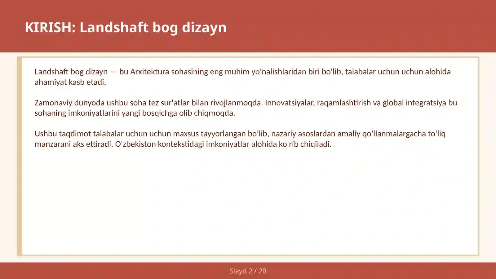 Landshaft bog dizayn 2