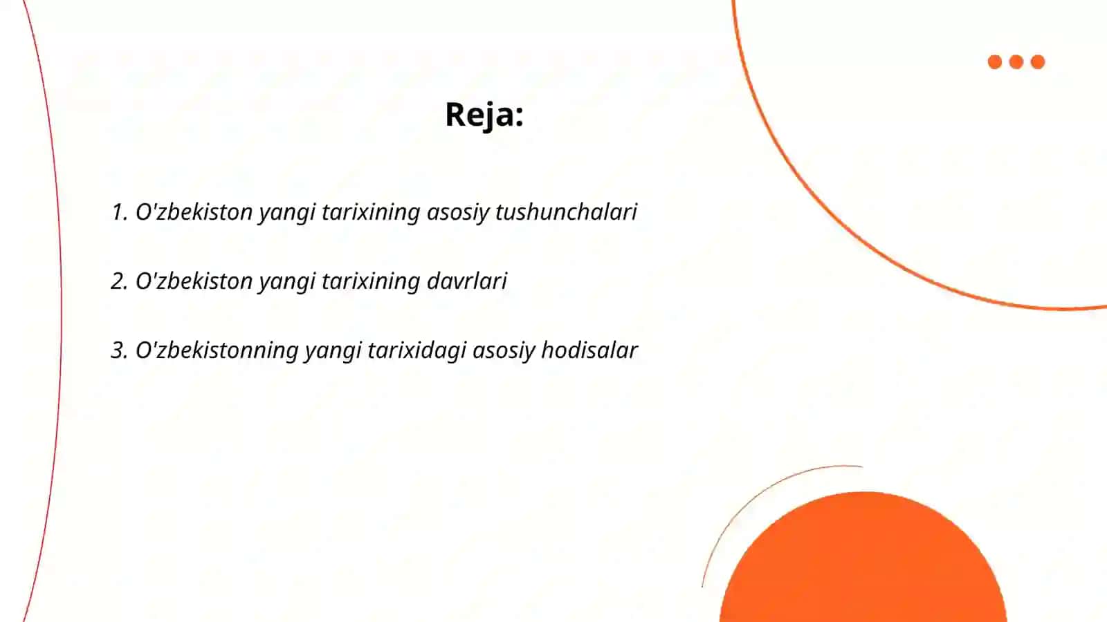 O'zbekiston yangi tarixi fanining predmeti maqsadi va vazifalari 2